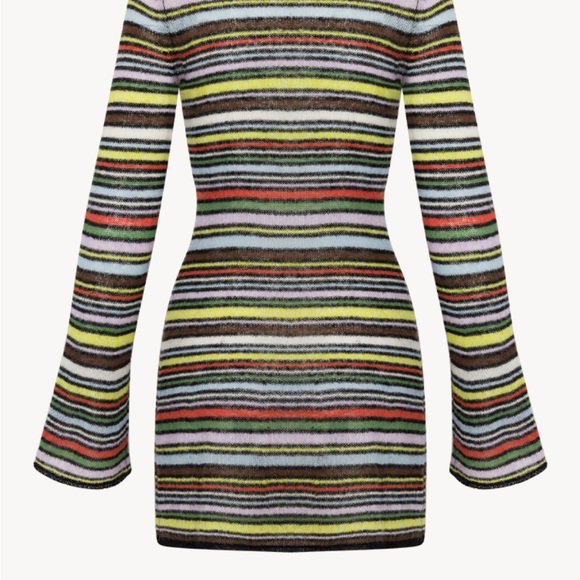 Réalisation Par The Olivia Knit Dress in Sunset Stripe NWT - Picture 4 of 7
